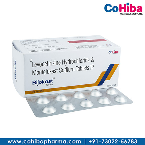 Levocetirizine Dihydrochloride 5mg & Montelukast 10mg Tablets