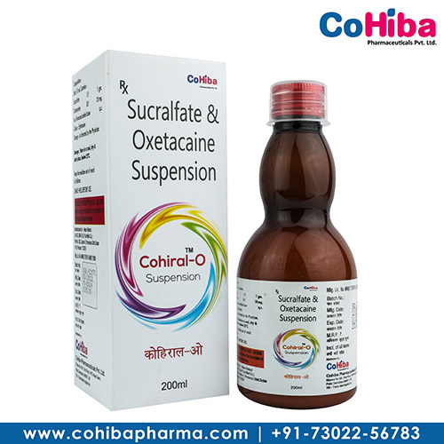 SUCRALFATE 1gm & OXITACAINE 20mg 100ML SYRUP
