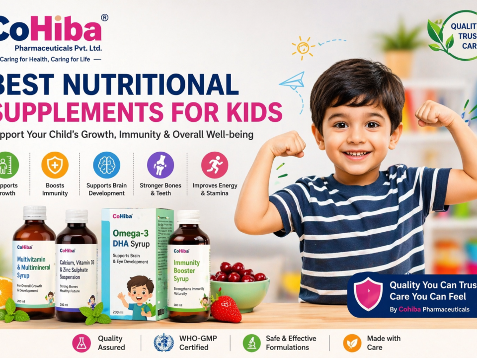 Best Nutritional Supplements for Kids - Cohiba Pharma