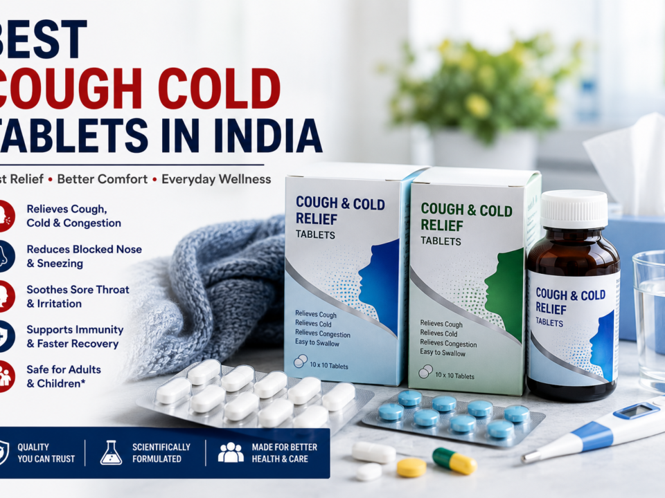 Best Cough Cold Tablets in India for Fast and Effective Relief