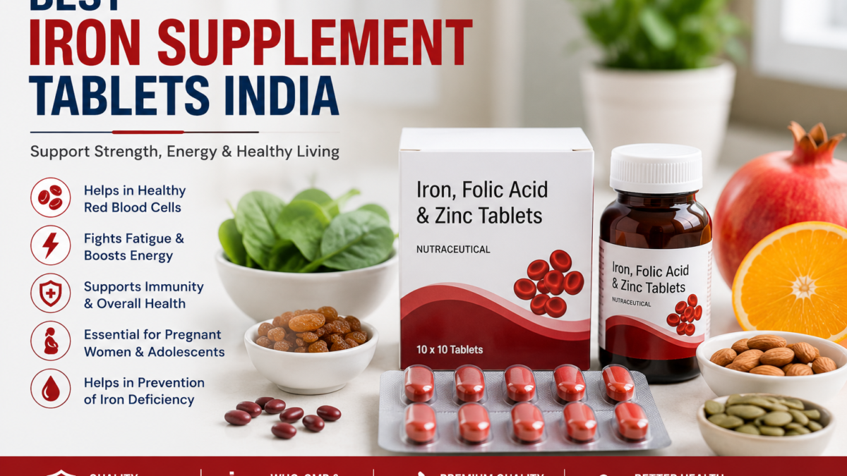 Best Iron Supplement Tablets India for Iron Deficiency and Energy Support