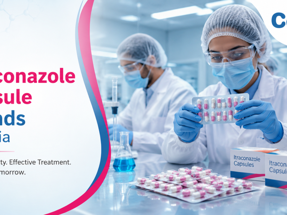 Top itraconazole capsule brands in India by Cohiba Pharmaceuticals